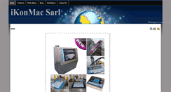 Desktop Screenshot of ikonmac-sarl.com